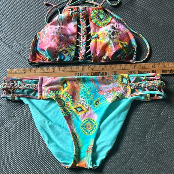 Luli Fama bikini braided rare boho sexy - Picture 3 of 6